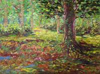 Landscape - Early Autumn - Oil On Canvas